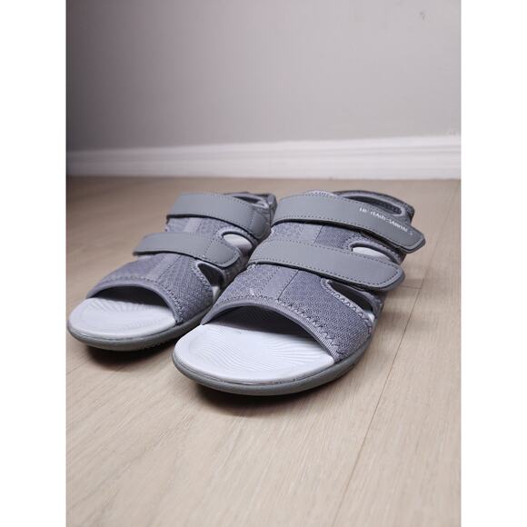 HIKE Footwear HF Bare Sandals – Women’s Size 7 Adjustable Gray Sport Sandals - Picture 10 of 11